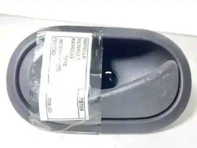 Tweedehands auto-onderdeel HANDGREEP RECHTS VOOR voor RENAULT KANGOO 2015-INTERIOR IZQUIERDA OEM IAM-referenties 75709  