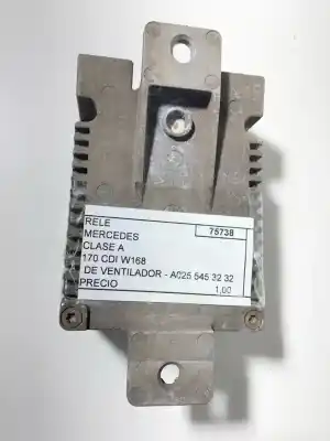 Tweedehands auto-onderdeel RELAIS voor MERCEDES-BENZ CLASE A 170 CDI W168 - Nº5440-DH ELECTRICO - TODO VERDE. 1 CONECTOR DE 5 CABLES OEM IAM-referenties 75738  