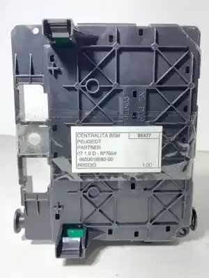Peça sobressalente para automóvel em segunda mão CENTRALINA BSM por PEUGEOT PARTNER  Referências OEM IAM 86477  07 1.9 D - Nº7664-REF: 9650618580-00