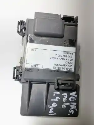 İkinci el araba yedek parçası RÖLE/SIGORTA KUTUSU için VOLKSWAGEN POLO  OEM IAM referansları 74421  00 1.4 16V - Nº5047-REF: 6X0937550C