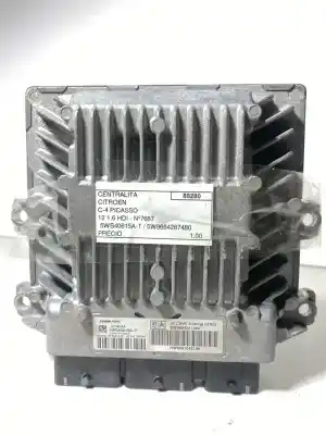 Pezzo di ricambio per auto di seconda mano Centralina Motore per CITROEN C-4 PICASSO 12 1.6 HDI - Nº7687-REF: 9661708080 Riferimenti OEM IAM 88280  12 1.6 HDI - Nº7687-REF: 5WS40615A-T / SW: 9664287480 / HW: 9661642180