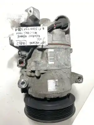 Peça sobressalente para automóvel em segunda mão COMPRESSOR DE AR CONDICIONADO A/A A/C por RENAULT MÉGANE  Referências OEM IAM 90852  III 1.5DCI Nº8751-DENSO - REF: 8200939386A / 6SEL14C / GE447150-0023