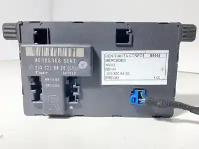 İkinci el araba yedek parçası KONFOR KONTROL ÜNITESI için MERCEDES-BENZ W203 N6144-REF: 2038206426 OEM IAM referansları 94445  