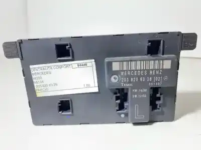 İkinci el araba yedek parçası KONFOR KONTROL ÜNITESI için MERCEDES-BENZ W203 N6144-REF: 2038206426 OEM IAM referansları 94446  