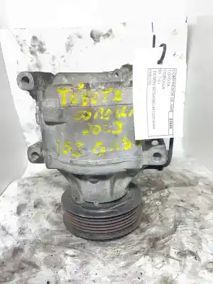 Peça sobressalente para automóvel em segunda mão Compressor De Ar Condicionado A/a A/c por TOYOTA COROLLA 03 1.5 GASOLINA-DENSO SCSA06C/447220-6364 Referências OEM IAM 23528  03 1.5 GASOLINA-DENSO SCSA06C REF: 447220-6364