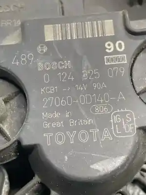 Second-hand car spare part alternator for toyota corolla 03 1.5 gasolina-denso scsa06c/447220-6364 oem iam references 14563  03 1.5 gasolina-bosch - ref: 0124325079 / 27060-0d140-a