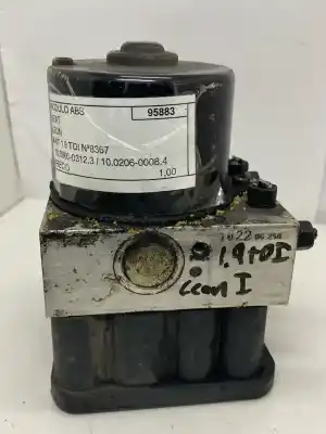 Pezzo di ricambio per auto di seconda mano Centralina Abs per SEAT LEON ANT 1.9 TDI-BOSCH - 0281002757 Riferimenti OEM IAM 95883  ANT 1.9 TDI Nº8367-REF: 1J0614417C / 1C0907379D / 10.0960-0312.3 / 10.0206-0008.4