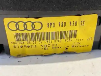 Peça sobressalente para automóvel em segunda mão quadrante por audi a3 sportback (8p) 2.0 tdi attraction referências oem iam 98964  8p 3p 2.0 tdi nº8827-ref: 8p0920930f x