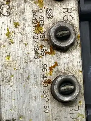 Peça sobressalente para automóvel em segunda mão boitier de commande de abs por citroen c-4 3p 05 1.6 hdi - nº4638-** referências oem iam 75113  05 1.6 hdi - nº5199-0265800395 / 0265231486 / 9649988280 / 9657352780