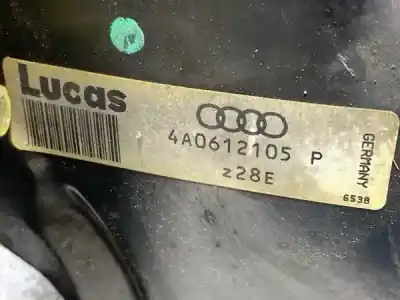 Second-hand car spare part brake servo for audi a6 c-100 2.4 gas-ext izquierdo - ambar y rojo oem iam references 36130  