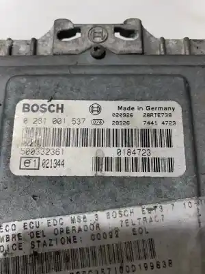 Pezzo di ricambio per auto di seconda mano centralina motore per iveco 35s11 02 2.8 td - nº3689-bosch - ref: 0124320001 / 500317453 riferimenti oem iam 57151  02 2.8 d - nº3689-bosch - ref: 0281001537 / 500332361