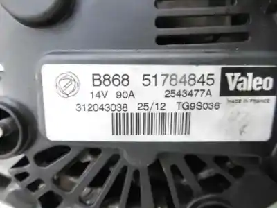 Автозапчастина б/у генератор для citroen nemo basis посилання на oem iam 51784845 tg9s036 2543477a