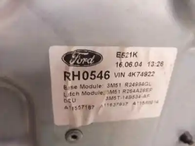 Автозапчастина б/у регулятор скла заднього правого для ford focus c-max (cap) ghia (d) посилання на oem iam 3m5t14b534ag 3m51r264a26ep 3m51r249944gl