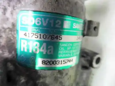 Автозапчасти б/у компрессор кондиционера воздуха за renault kangoo (f/kc0) authentique ссылки oem iam 8200315744  