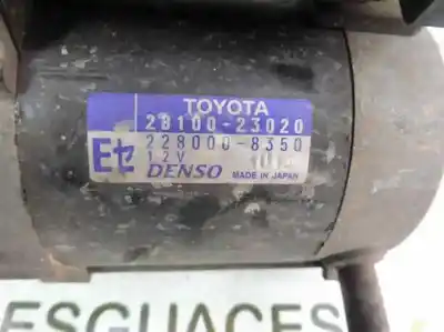 Автозапчастина б/у двигун запускається для toyota yaris (ncp1/nlp1/scp1) 1.0 luna посилання на oem iam 2810023020  2280008350