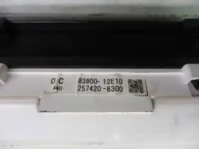 Peça sobressalente para automóvel em segunda mão quadrante por toyota corolla (e12) 1.6 16v referências oem iam 8380012e10  2574206300