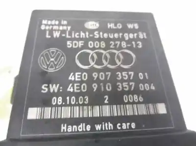 Автозапчасти б/у электронный модуль за audi a8 (4e2) 3.7 quattro ссылки oem iam 4e0907357 5df008278 4e0910357