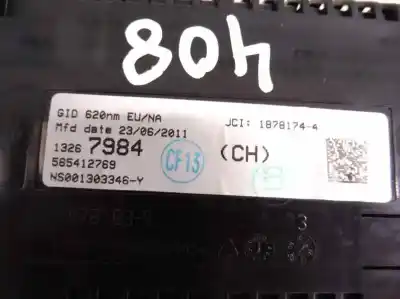Автозапчасти б/у многофункциональный дисплей за opel astra j lim. enjoy ссылки oem iam 13267984 565412769 