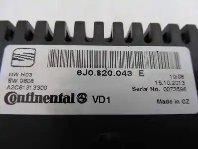 Автозапчастина б/у клімат-контроль для seat ibiza (6j5) stylance / style посилання на oem iam 6j0820043e  a2c81313300