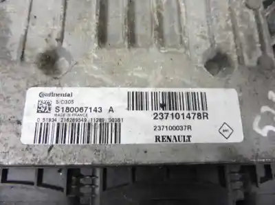 Second-hand car spare part ecu engine control for renault megane iii berlina 5 p emotion oem iam references 237101478r s180067143a 237100027r