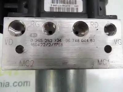 Pezzo di ricambio per auto di seconda mano abs per citroen c5 station wagon 2.0 bluehdi 180 riferimenti oem iam 9674804480 9814705480 0265252794