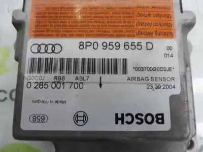 Second-hand car spare part airbag control unit for audi a3 (8p) 2.0 tdi ambiente oem iam references 8p0959655d  0285001700