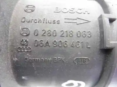Автозапчасти б/у расходомер воздуха за audi a4 avant (8e) 1.8 t ссылки oem iam 06a906461l 0280218063 0280218063