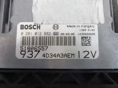 Автозапчасти б/у блок управления двигателем за alfa romeo 147 (190) 1.9 jtd cat ссылки oem iam 51806557  0281012882