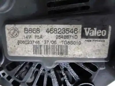 Pezzo di ricambio per auto di seconda mano alternatore per fiat doblo monospace (119_, 223_) 1.3 jtd riferimenti oem iam 46823546 tg8s010 2542671d
