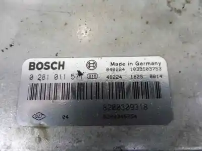 Автозапчасти б/у блок управления двигателем за renault laguna ii (bg0) privilege ссылки oem iam 8200309318  0281011571