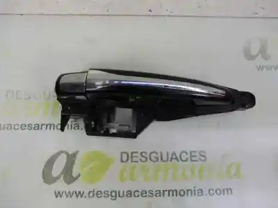 Second-hand car spare part exterior left rear door handle for citroen c5 station wagon 2.0 bluehdi 180 oem iam references 9672961180
