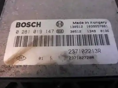 Second-hand car spare part ecu engine control for dacia dokker express ambiance oem iam references 237102720r  