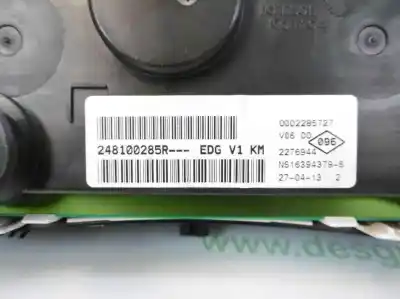 Peça sobressalente para automóvel em segunda mão quadrante por dacia dokker express ambiance referências oem iam 248100285r  