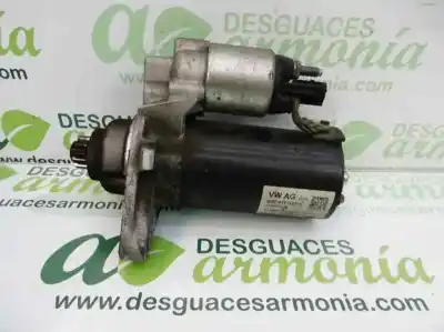 Peça sobressalente para automóvel em segunda mão motor de arranque por volkswagen polo (6r1) advance referências oem iam 02z911023n