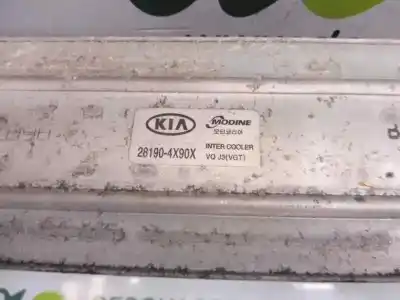 Peça sobressalente para automóvel em segunda mão intercooler por kia carnival 2.9 crdi vgt active referências oem iam 281904x90x  