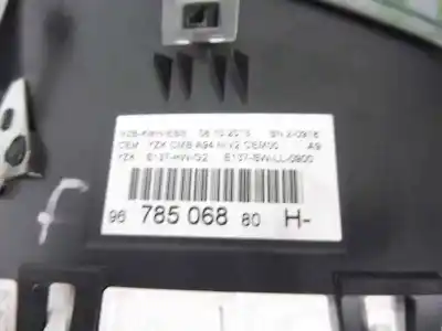 Recambio de automóvil de segunda mano de cuadro instrumentos para peugeot 2008 (--.2013->) allure referencias oem iam 9678506880  