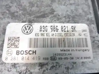 Автозапчасти б/у блок управления двигателем за seat altea xl (5p5) reference ссылки oem iam 03g906021sk  03g906021an