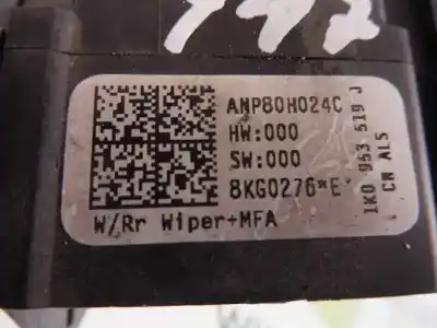 Автозапчастина б/у команда чистити для seat altea xl (5p5) reference посилання на oem iam 1k0953519j  