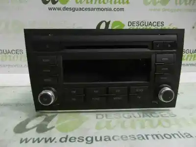 Peça sobressalente para automóvel em segunda mão sistema de áudio / rádio cd por seat exeo berlina (3r2) reference referências oem iam 3r0035186b