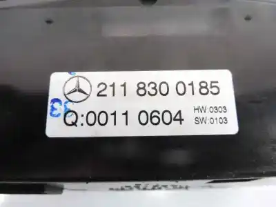 Recambio de automóvil de segunda mano de mando climatizador para mercedes clase e (w211) berlina e 320 cdi (211.026) referencias oem iam 2118300185  