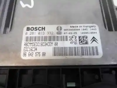 Second-hand car spare part ecu engine control for citroen c5 berlina collection oem iam references 9664257580 9653958480 0281013332