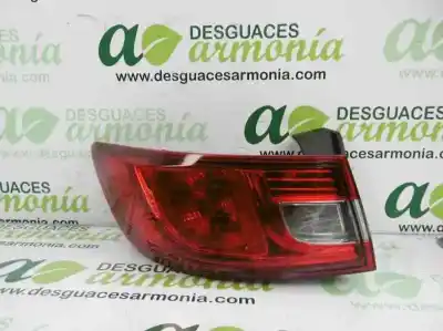 Second-hand car spare part left tailgate light for renault clio iv dynamique oem iam references 265554091r