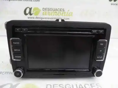 Second-hand car spare part AUDIO SYSTEM / RADIO CD for VOLKSWAGEN SCIROCCO (138)  OEM IAM references 3C8035159F  