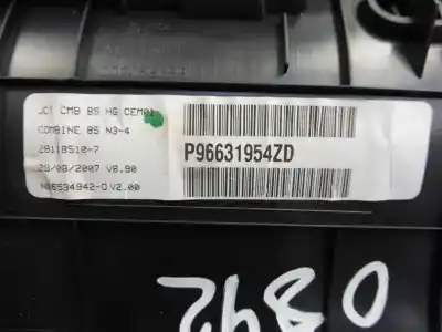 Peça sobressalente para automóvel em segunda mão quadrante por citroen c4 berlina exclusive referências oem iam 96631954zd  