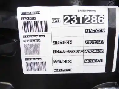 Автозапчасти б/у регулятор стекла переднего правого за mercedes-benz clase a (w176) a 200 cdi (176.008) ссылки oem iam a1767230314  a1767200279