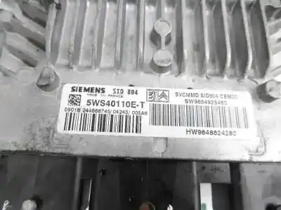 Автозапчасти б/у блок управления двигателем за citroen c3 1.4 hdi satisfaction ссылки oem iam 9654925480  
