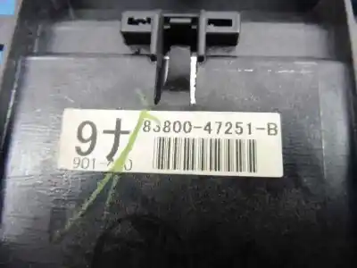 Pezzo di ricambio per auto di seconda mano pannello degli strumenti per toyota prius (nhw20) sol riferimenti oem iam 8380047251b  