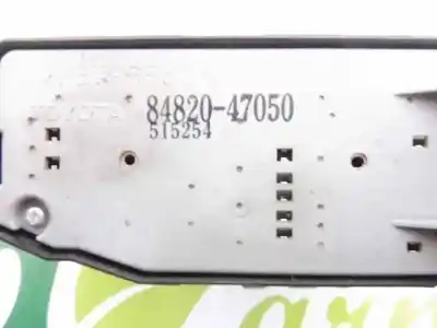 Pezzo di ricambio per auto di seconda mano interruttore alzacristalli anteriore sinistro per toyota prius (nhw20) sol riferimenti oem iam 8482047050  