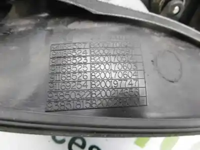 Автозапчасти б/у наружная рукоятка передняя справа за renault trafic combi (ab 4.01) 9 - plazas (l1h1) acristalado. combi corto ссылки oem iam 8200214656  