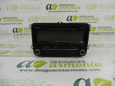 Second-hand car spare part audio system / radio cd for seat altea xl (5p5) reference oem iam references 5p0035186b